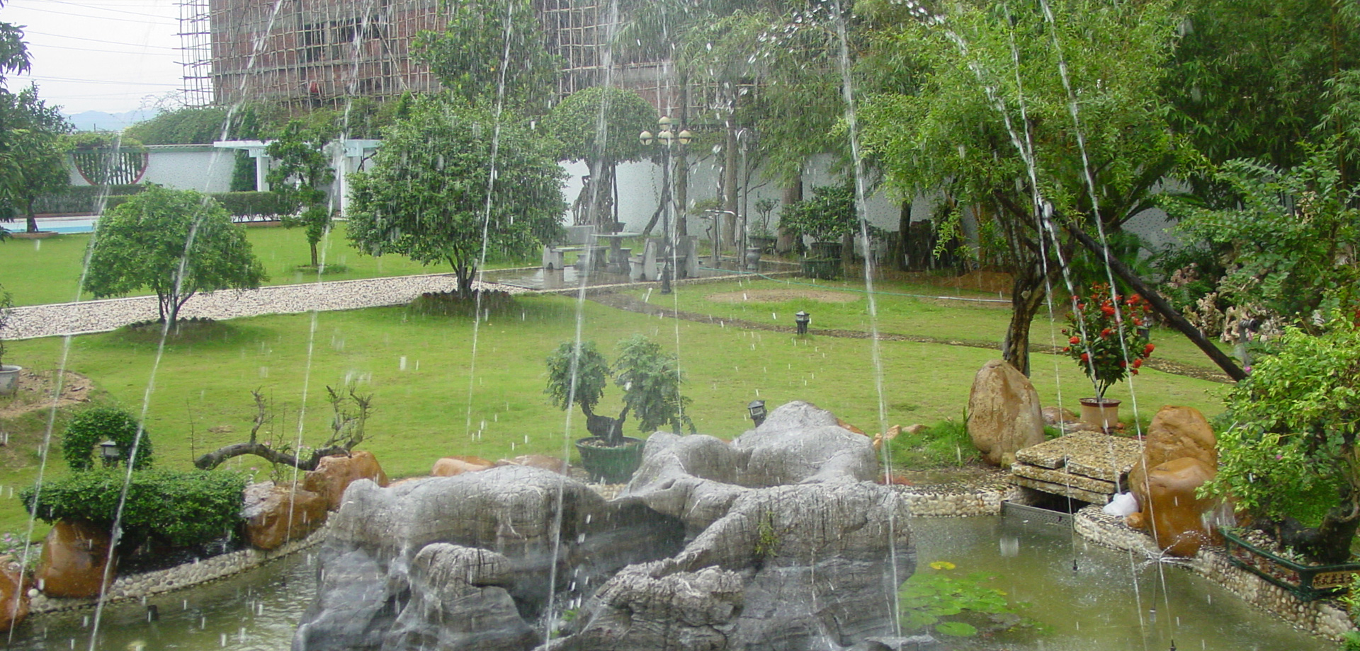 假山噴泉、園林規(guī)劃、庭院景觀(guān)